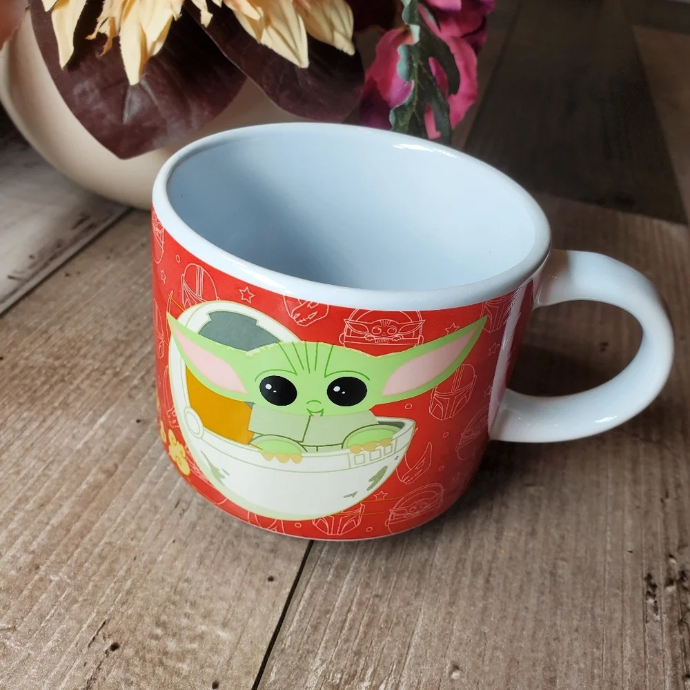 Star Wars Ceramic 14oz Red Grogu 